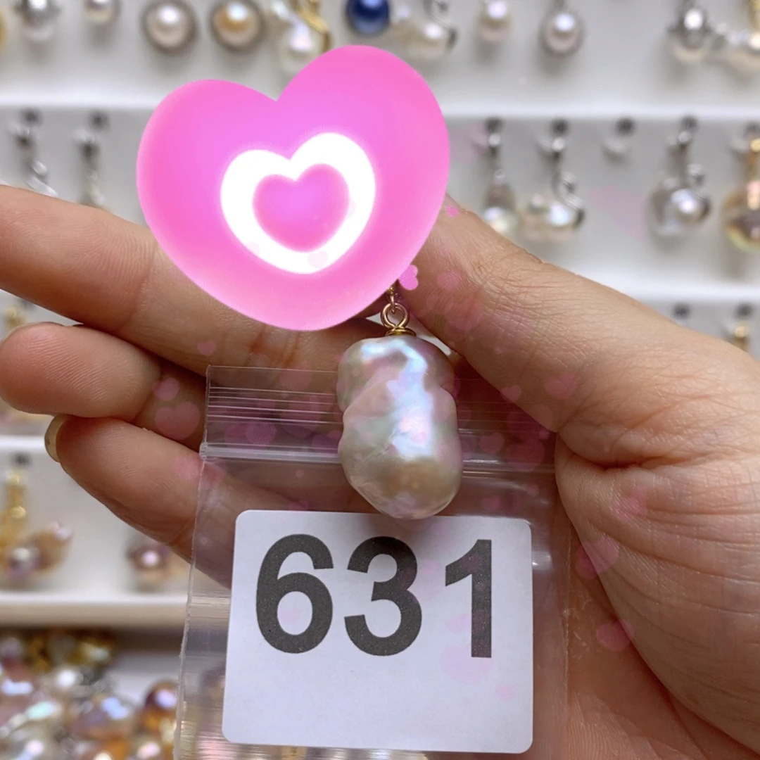 淡水珍珠颈饰银S925镶嵌631