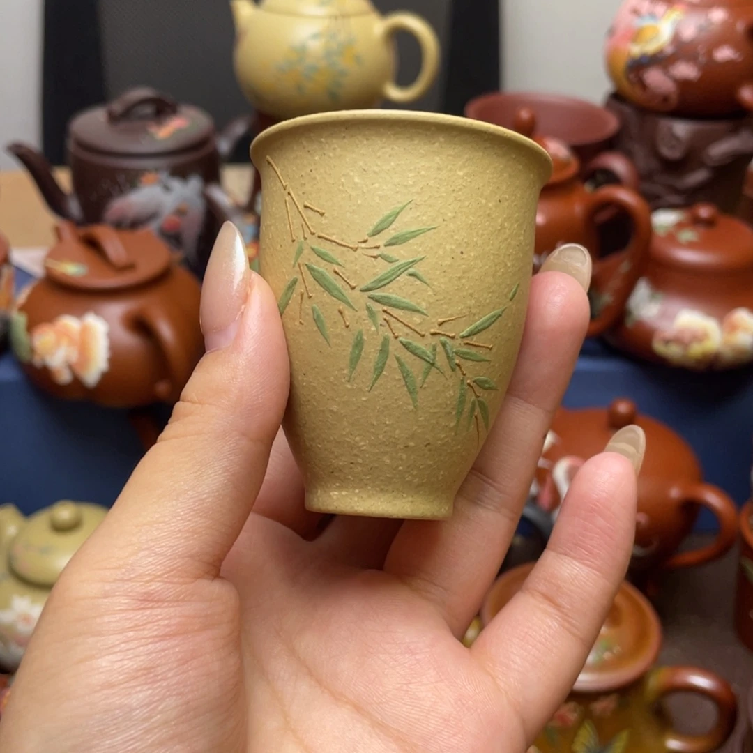 茶杯紫砂紫砂主人杯50cc