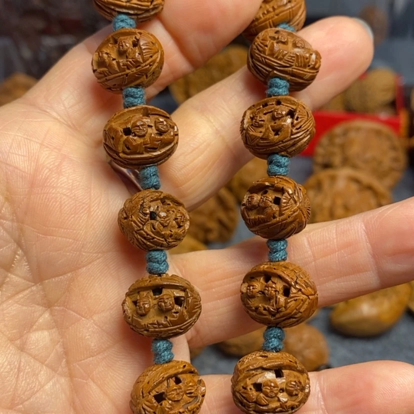 【闪购商品】手串/手链核桃未***生桃核雕刻