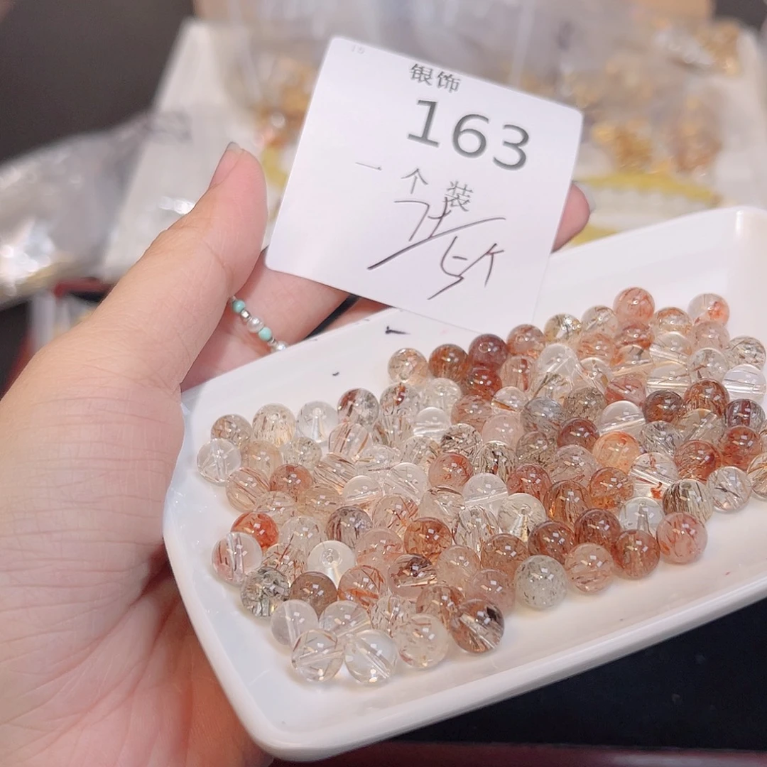 未镶嵌珠宝半成品水晶163 。