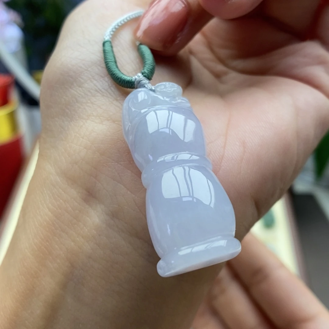 翡翠未镶嵌颈饰吊坠37