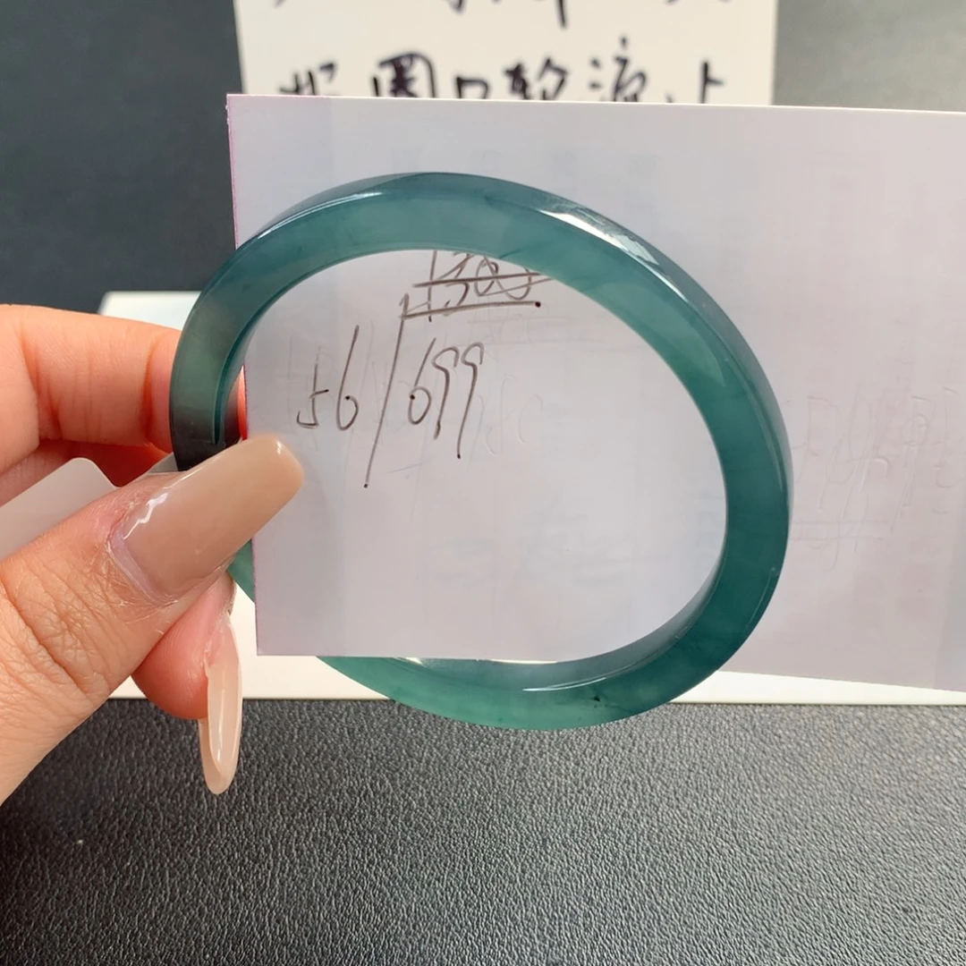 翡翠未镶嵌手镯天然翡翠