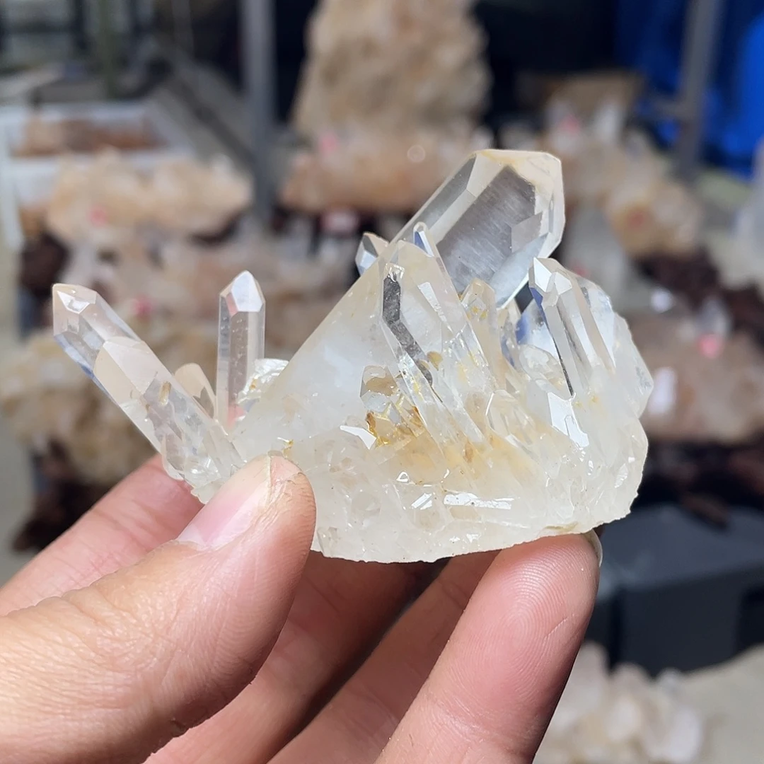 康***康水晶珠宝半成品银S925镶嵌