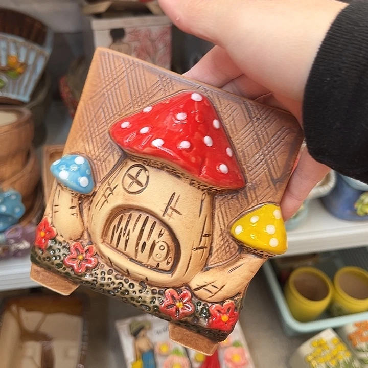 粗陶材质多肉花盆