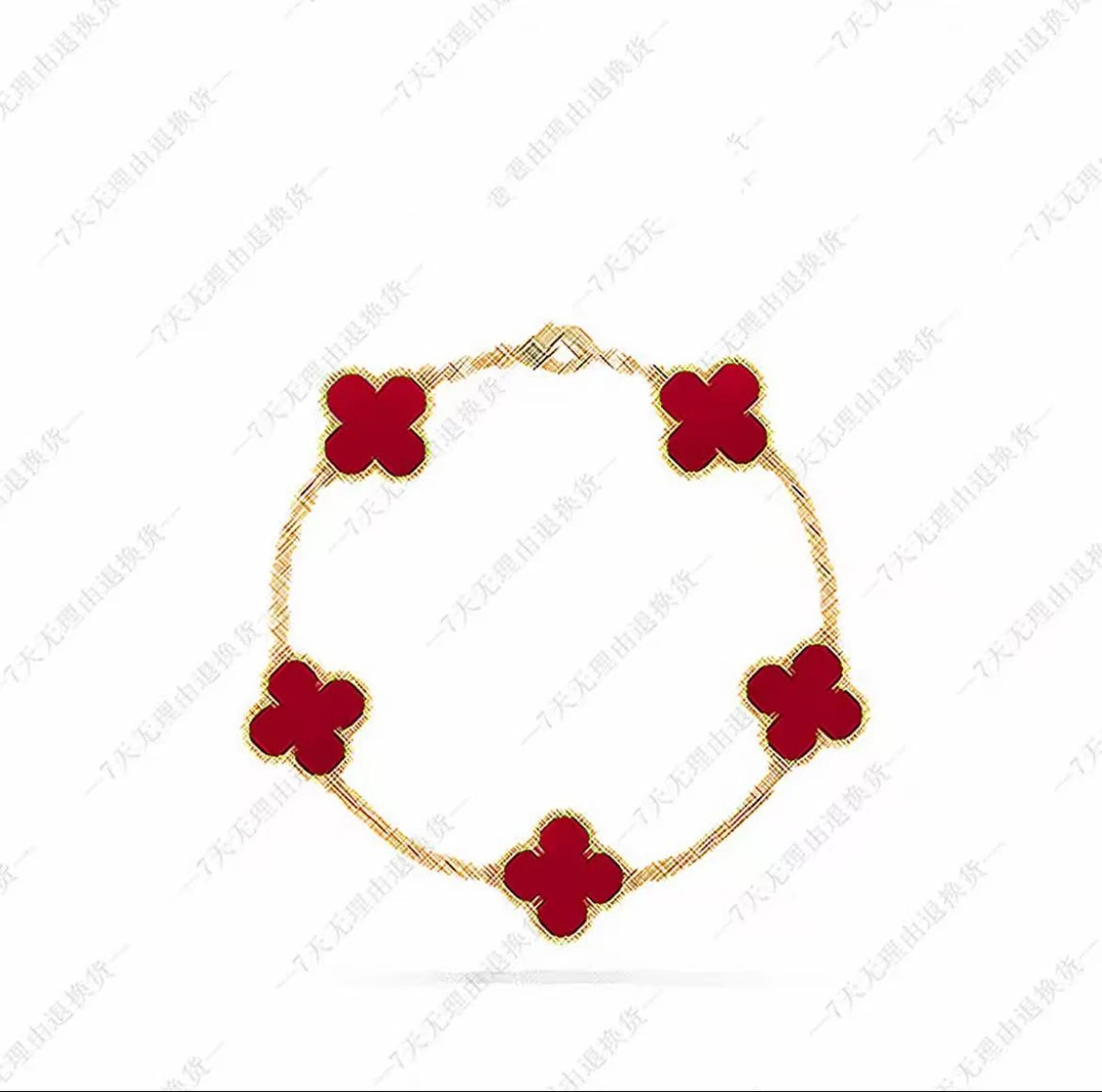 手链 /手链镀18k四叶草系列  高保色轻奢百搭高定CNC工艺