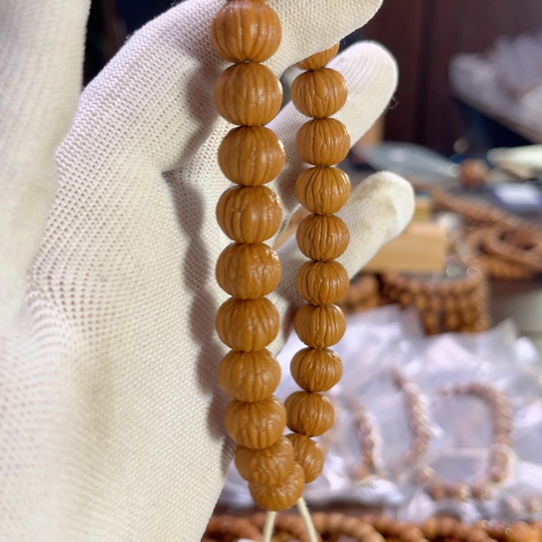 手串猴头核桃12+土豪手持 同尺