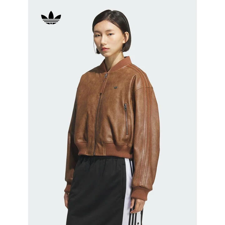 adidas/阿迪达斯三叶草女子经典时尚休闲复古保暖运动棉服KC2655