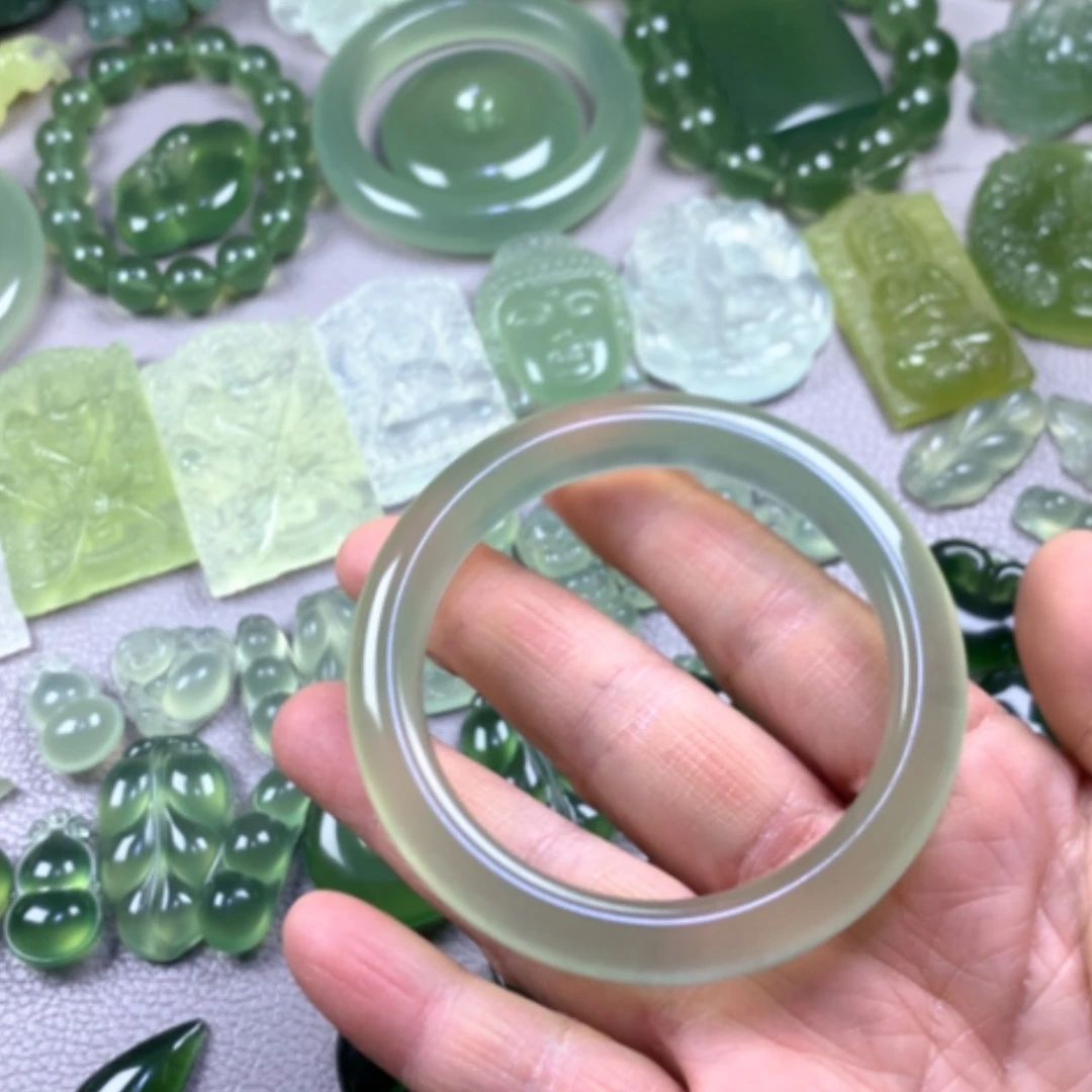 【闪购商品】蛇纹石玉岫玉未镶嵌