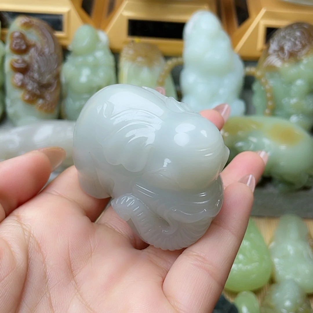 【闪购商品】未镶嵌和田玉挂件己*置