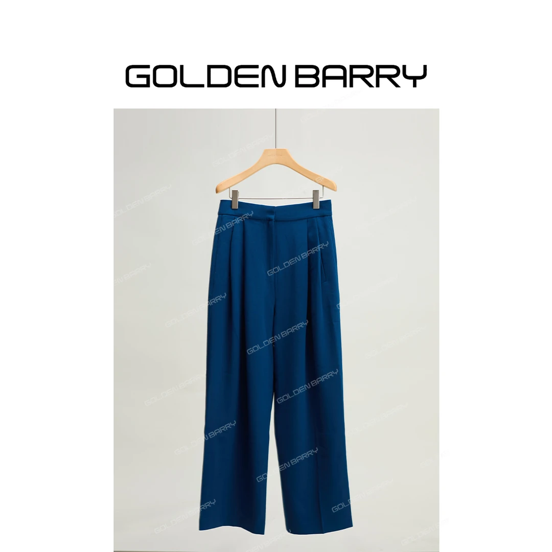 GOLDENBARRY【年终孤品】541111精纺羊毛裤