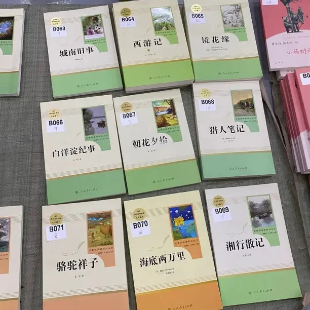 七年级上下册课外必读人教版名著西游记朝花夕拾钢铁是怎样炼成的