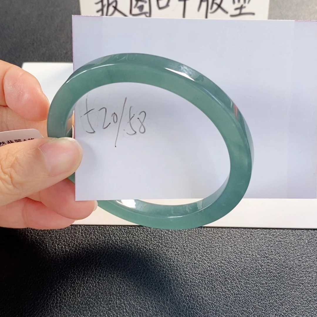 翡翠未镶嵌手镯天然翡翠