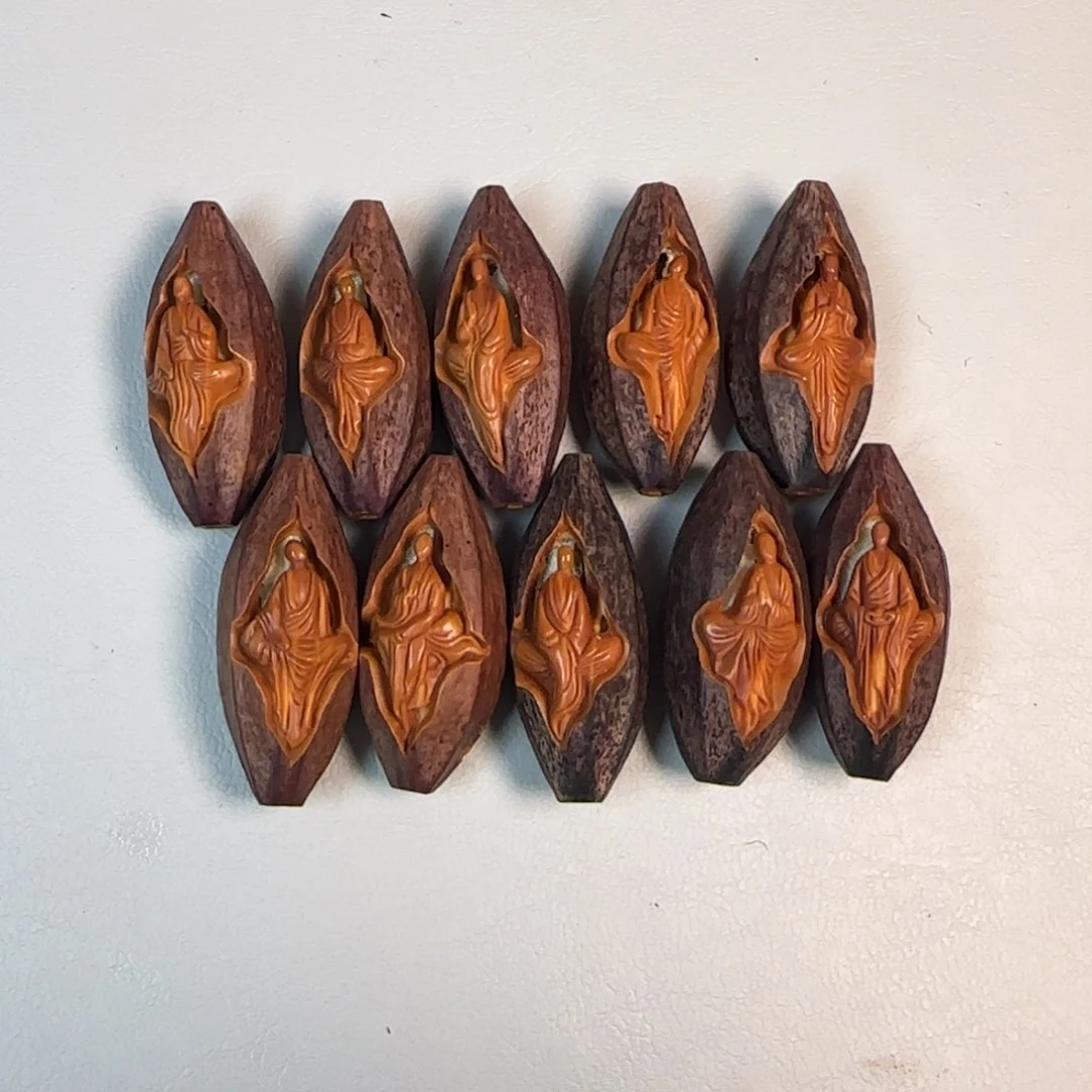 橄榄核手串/手链苦耘 紫皮无相