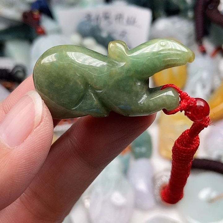未镶嵌挂件翡翠翡翠