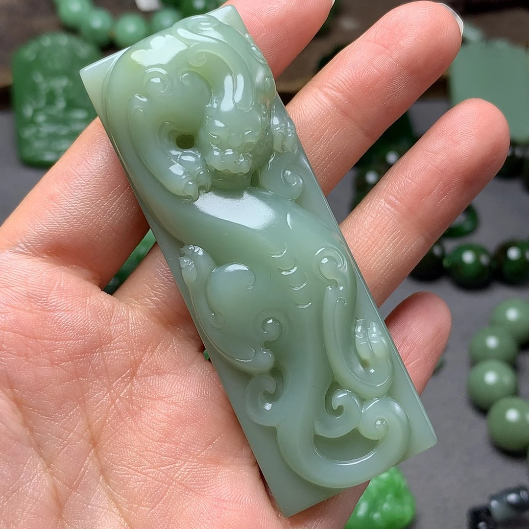 和田玉颈饰未镶嵌用****5