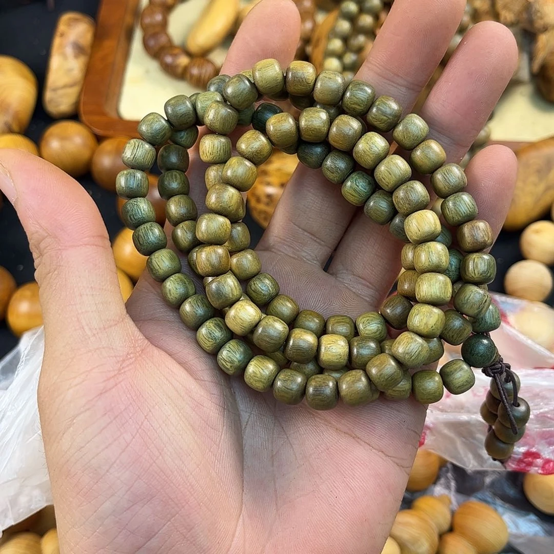 维腊木（绿檀）手串/手链8老型