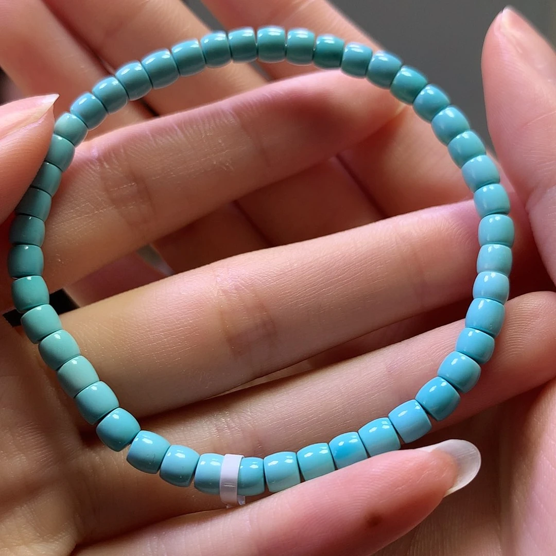 绿松石未镶嵌手串