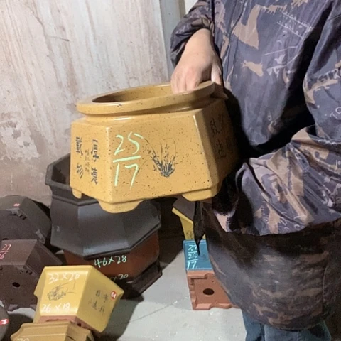 花盆紫砂手工制作