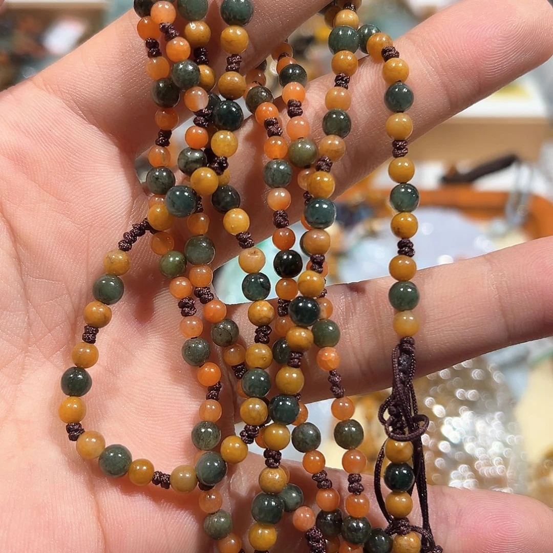 ****念翡翠未镶嵌颈饰挂件