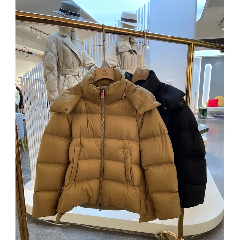 【钱老板推荐】新款质时尚短款显瘦韩版鹅绒服25181