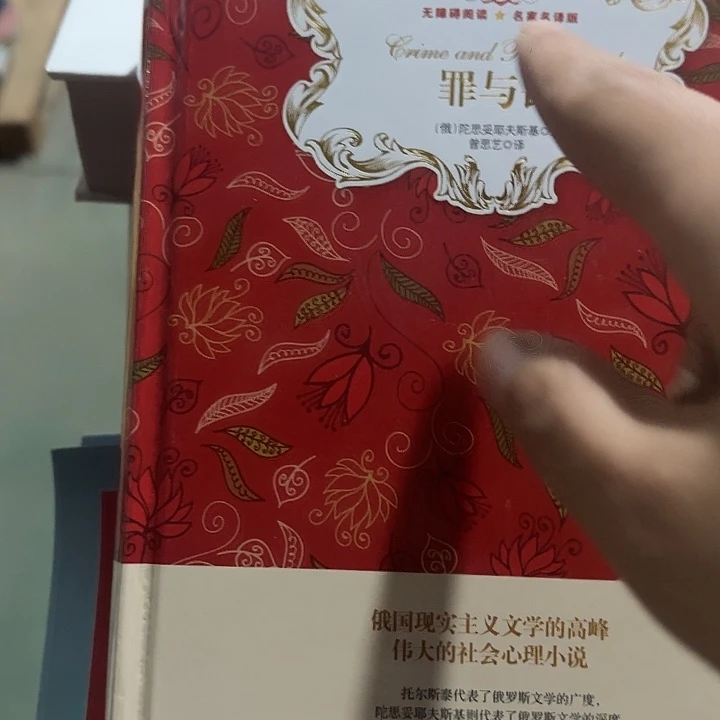 超厚精装罪与罚插图版