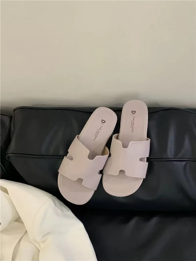 1392H拖高级感平底拖