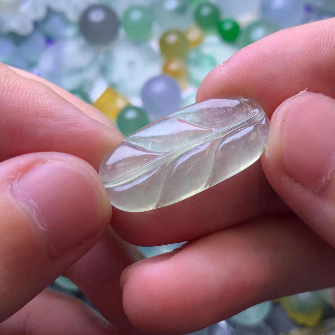 未镶嵌珠子定制翡翠挂件