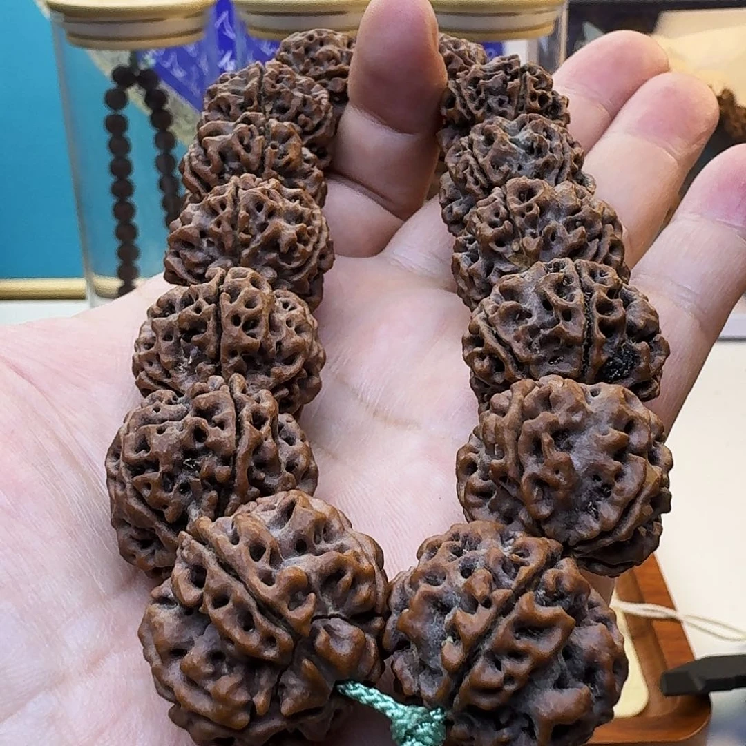 金刚菩提手串粗筋蜂窝双龙