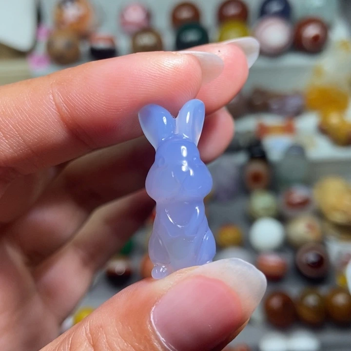 未镶嵌配珠玛瑙/玉髓紫*