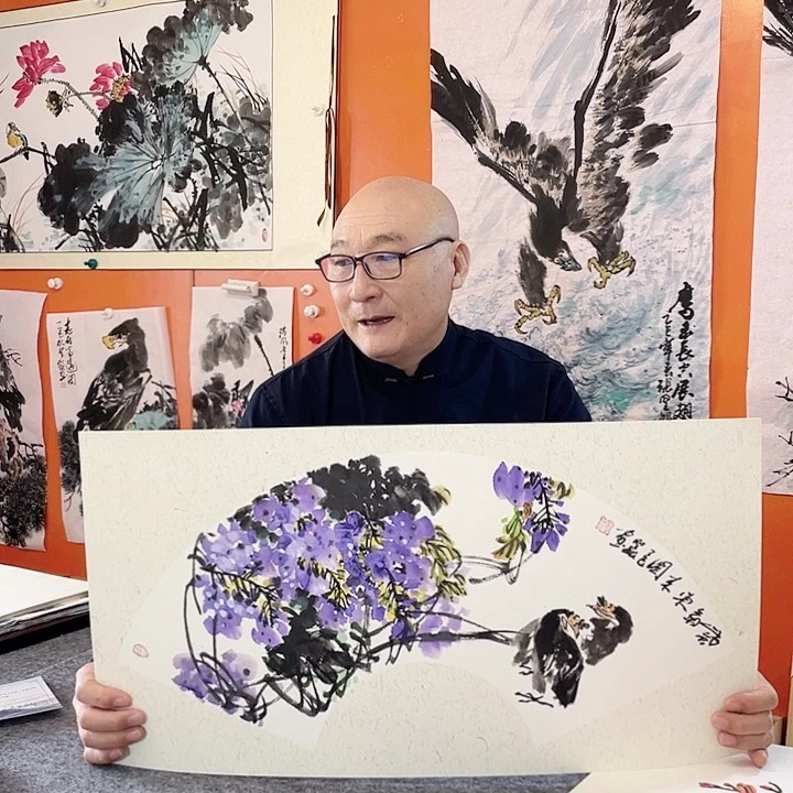 国画张圣敏先生纯手绘作品