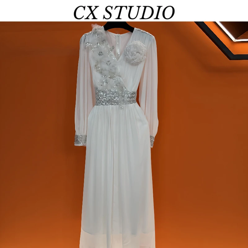 YC编码03 经典收腰轻奢时尚夏季连衣裙（定制女装）CX34