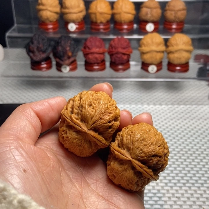 文玩核桃把件24虎头门墩