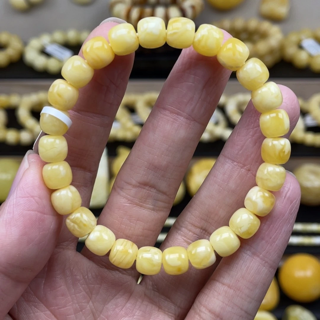 琥珀裸石未镶嵌琥珀蜜蜡