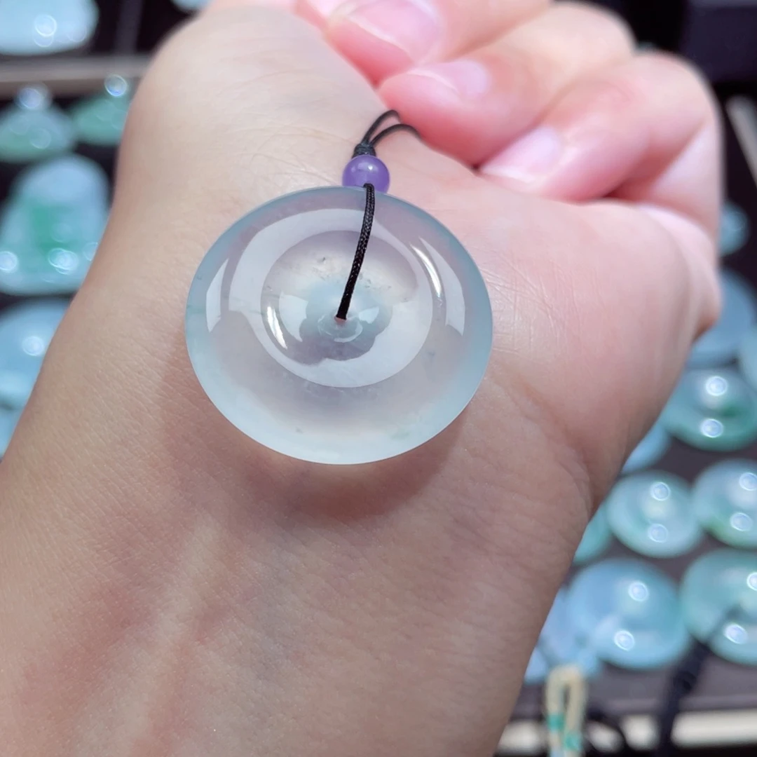 颈饰未镶嵌翡翠扣子