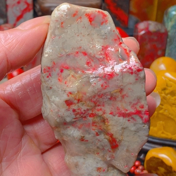 昌化鸡血石昌化鸡血石原石