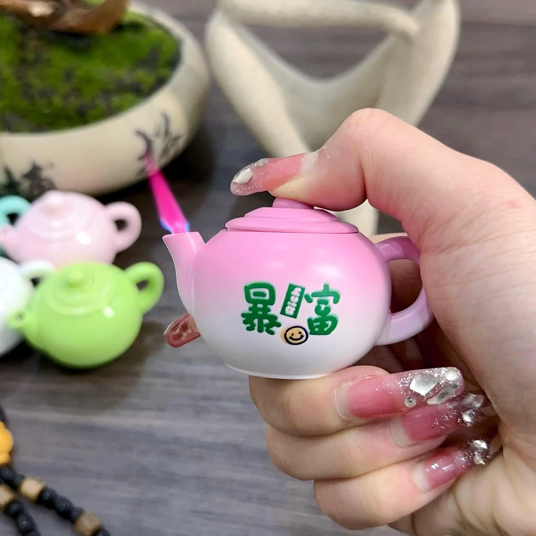 把把壶打火机稀奇古怪防风水砂茶壶铁定小搞笑创意个性