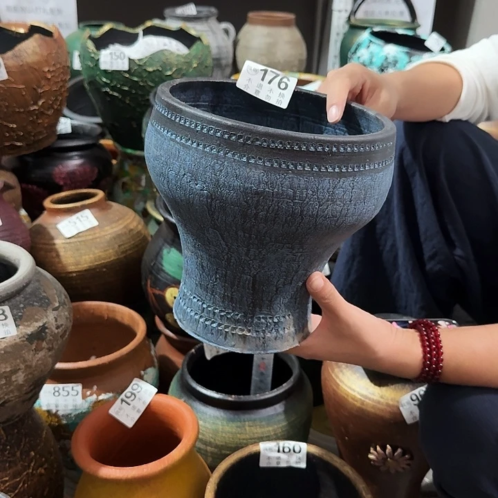 蓝色鱼尾176高度20口径17