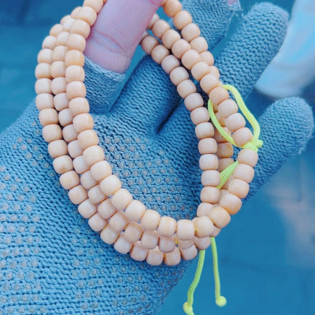 星月菩提手串龙脊菩提7*6老形108长串