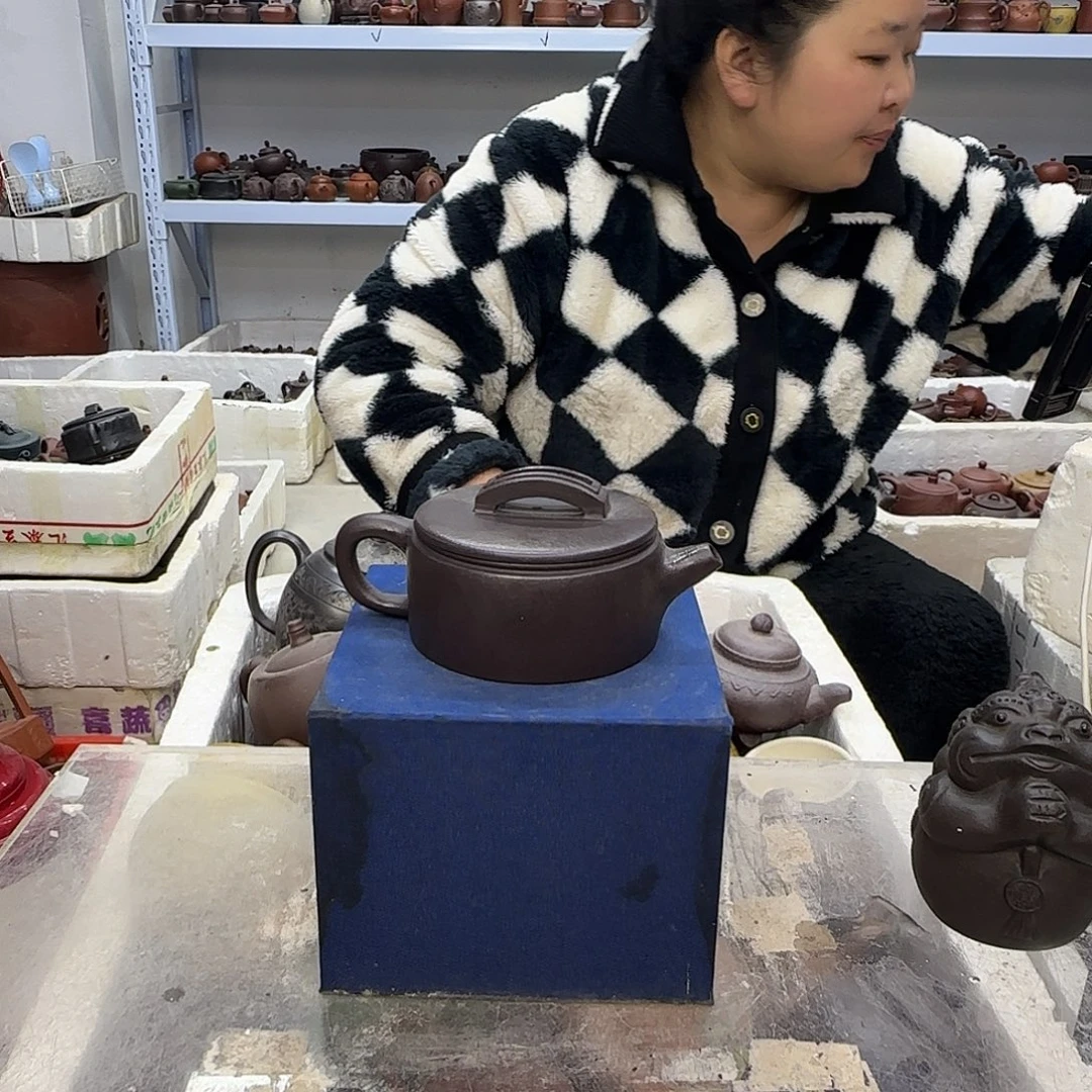 茶壶紫砂宜兴紫砂壶瑕疵处理