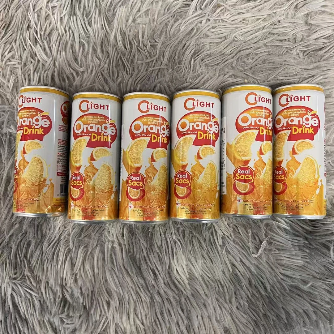 （6瓶）泰国比他力橙汁饮料
