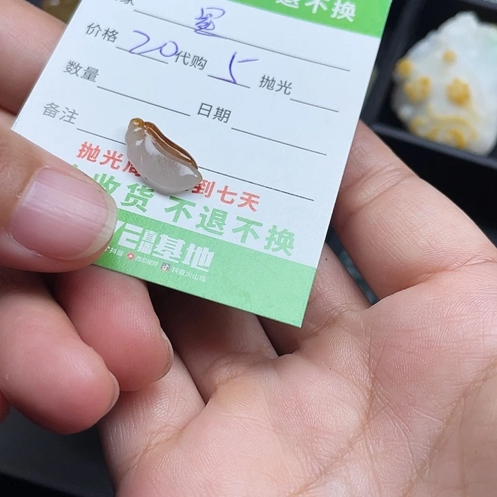 林***晨翡翠未镶嵌颈饰翡翠