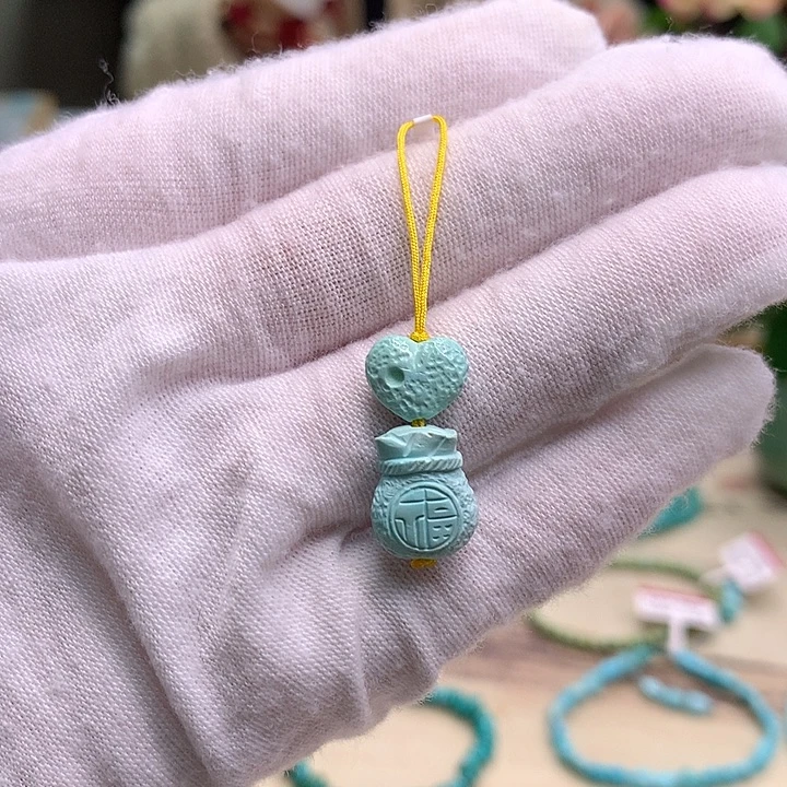 绿松石未镶嵌配饰