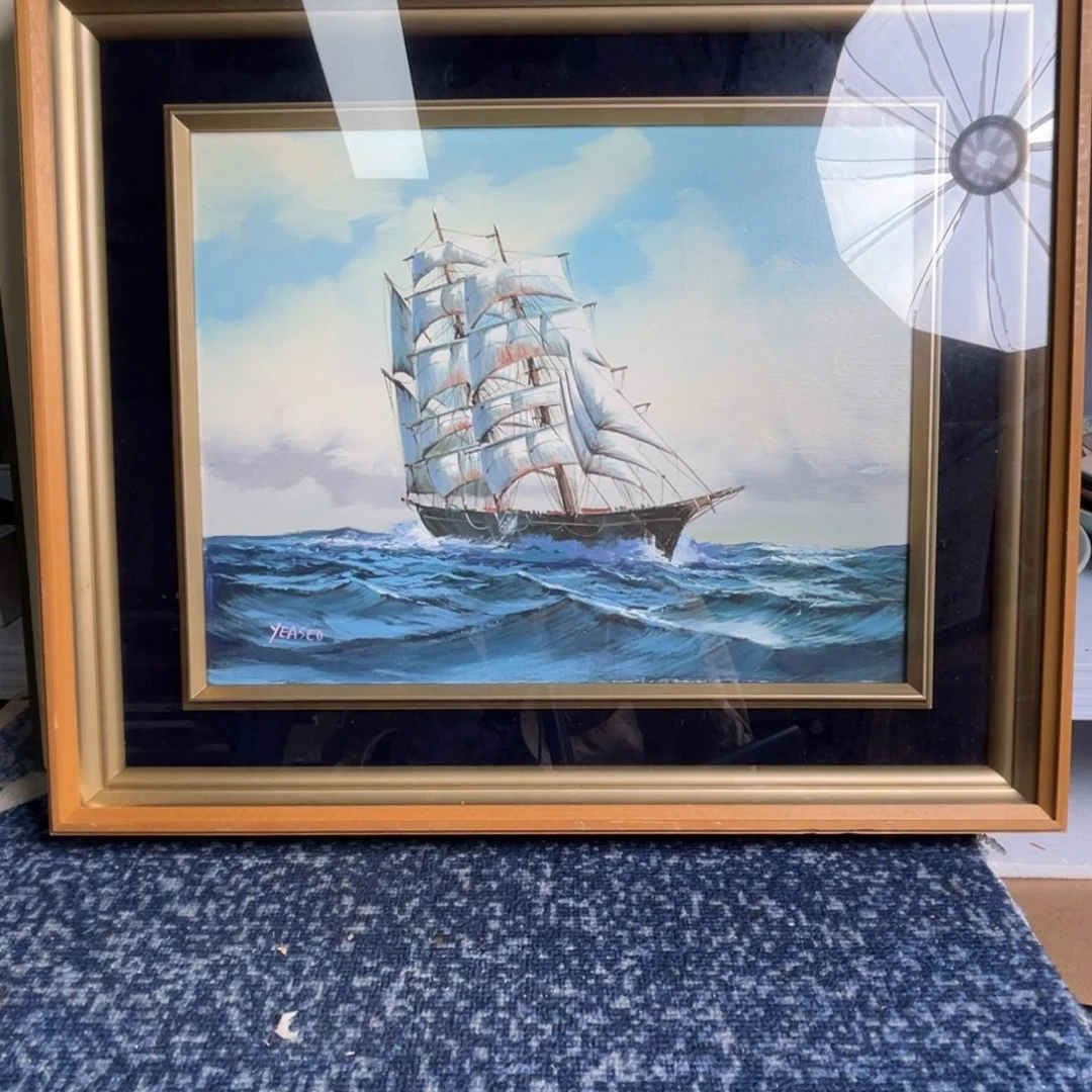 摸***子框画玻璃不保运损不退不换