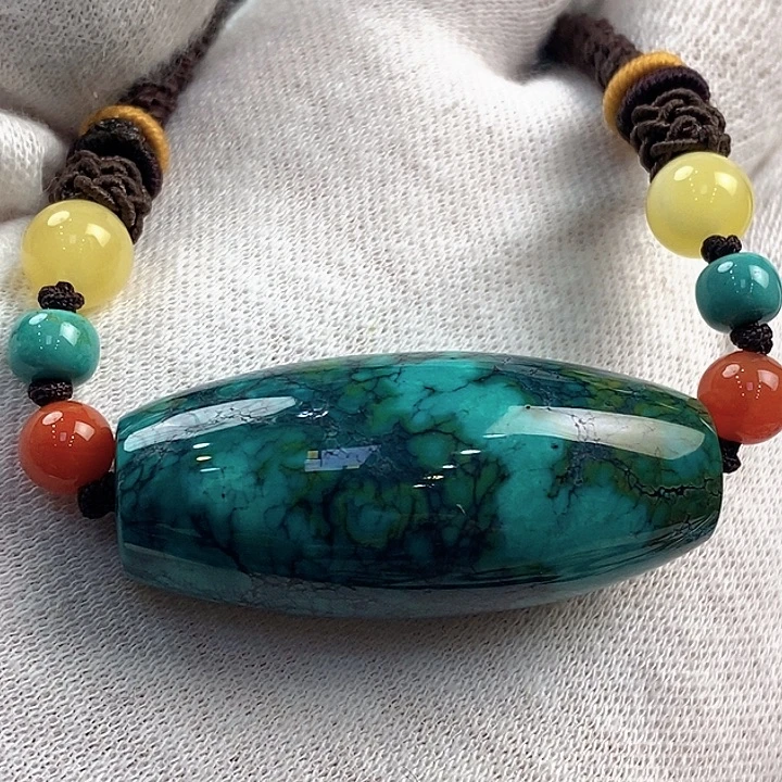 追***光绿松石未镶嵌珠宝奇石