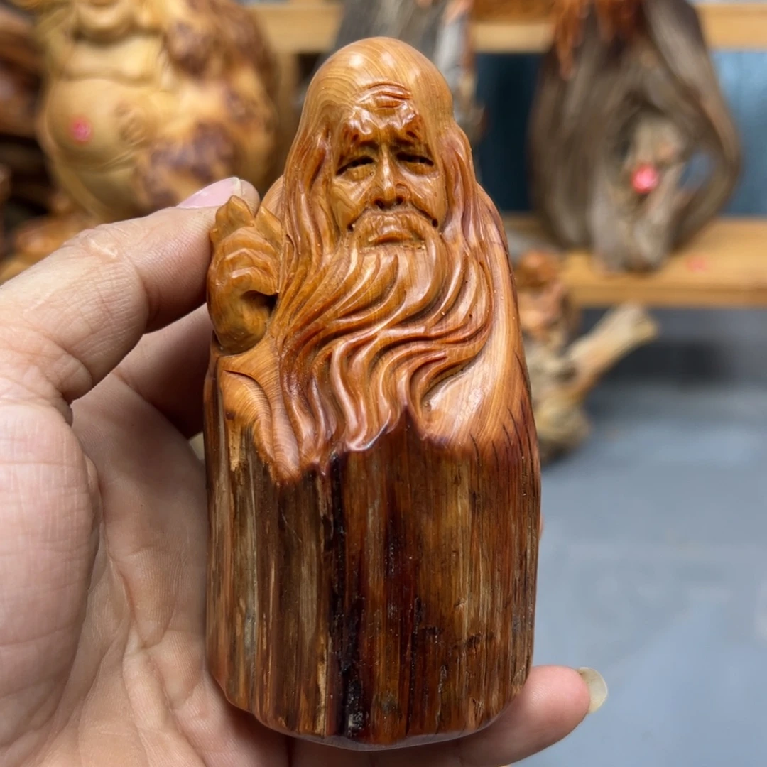 w***l木崖柏木摆件手把件