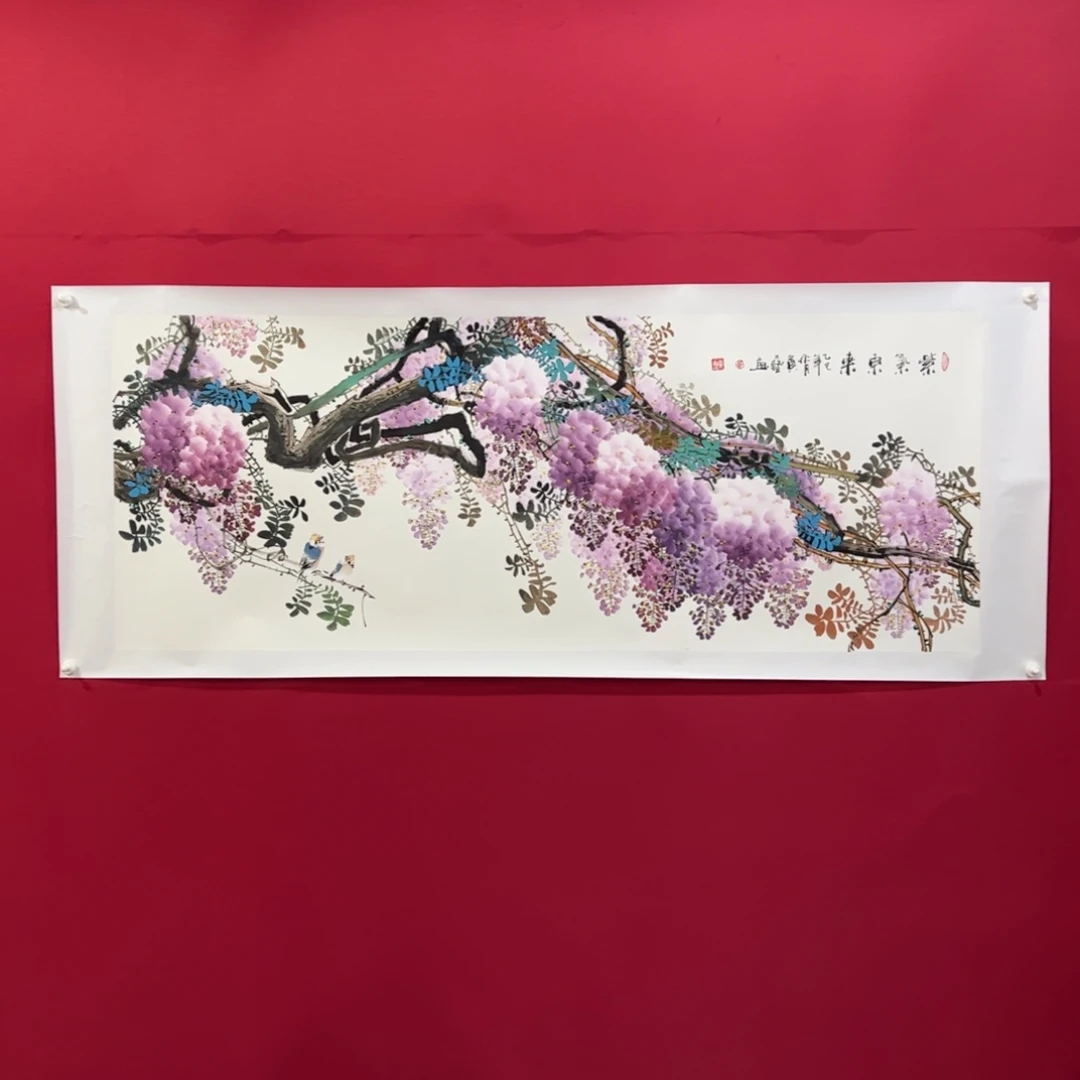 国画黄艺小六尺作品欣赏