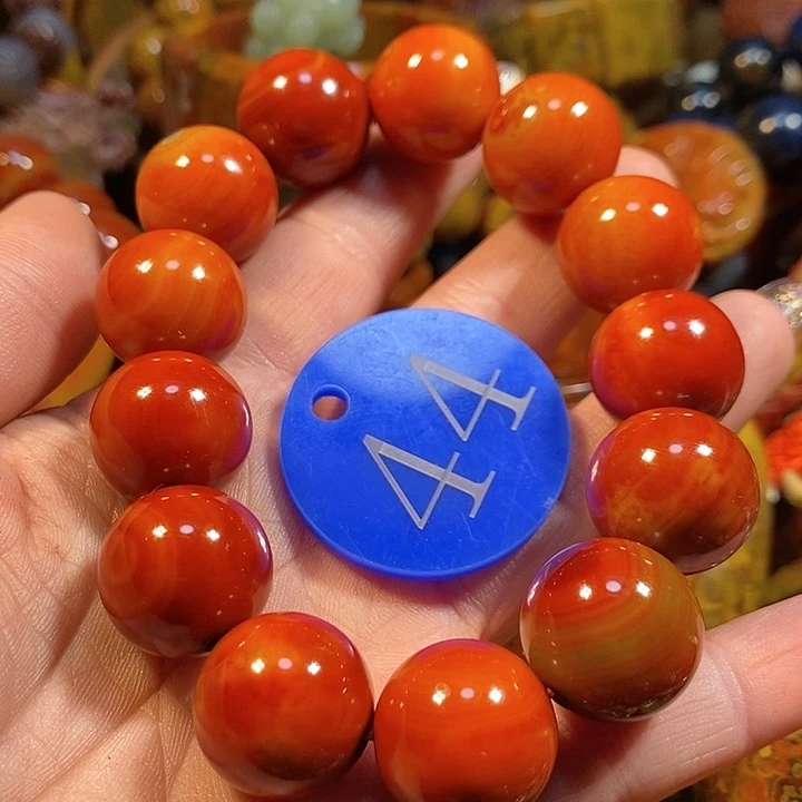 玛瑙/玉髓手链未镶嵌君*