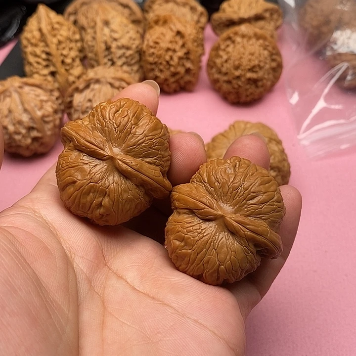文玩核桃把件全品元宝41尺
