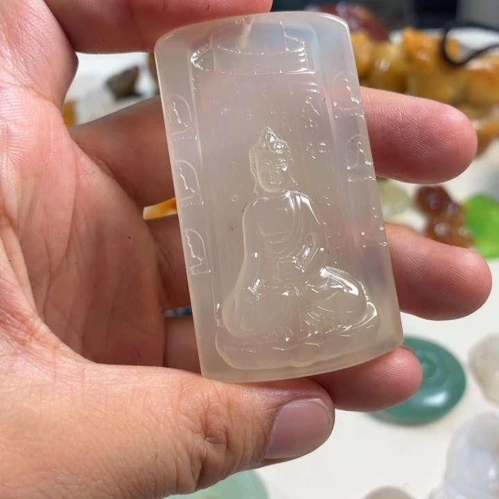 未镶嵌吊坠(不含链)玛瑙/玉髓
