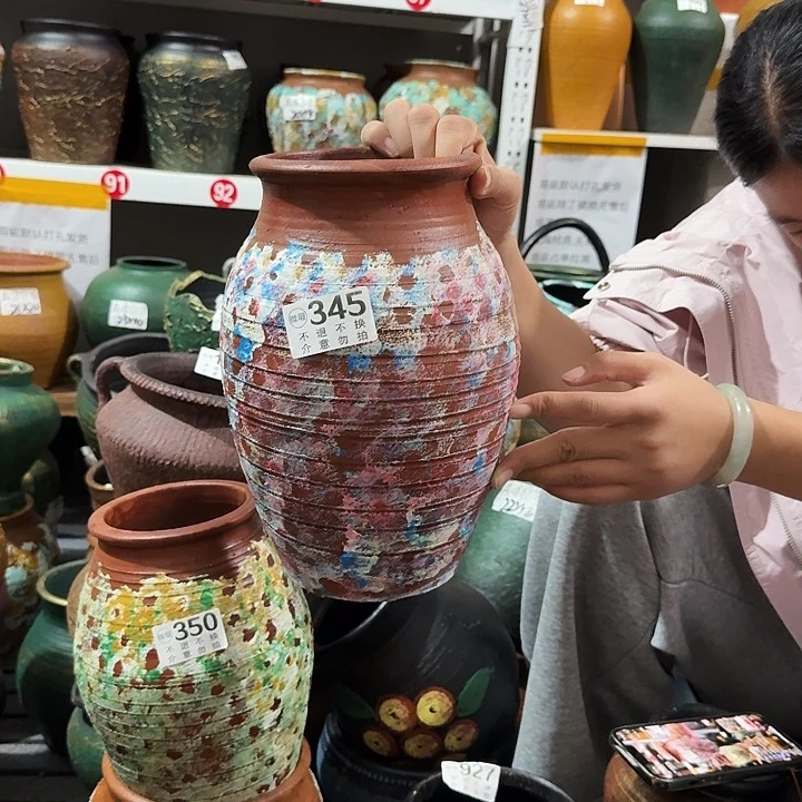 彩绘345高度27口径13